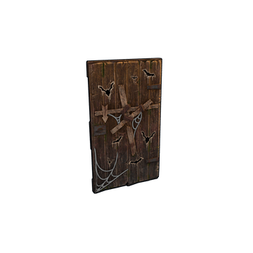 Halloween Wooden Door
