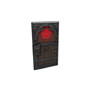 Demonic Raven Door
