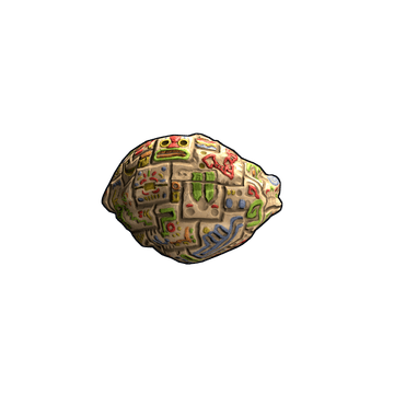 Ancient Squiggles Rock