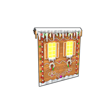 Gingerbread Garage Door