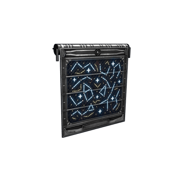 Constellations Garage Door