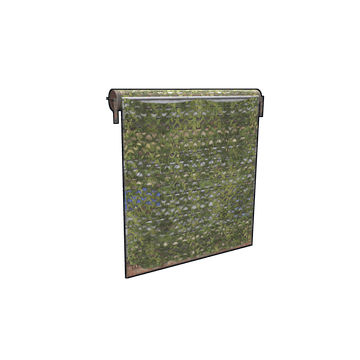 Camouflage Net Garage Door