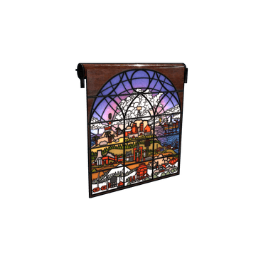 Monuments Glass Garage Door