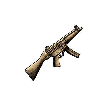 Charcoal Sketch MP5