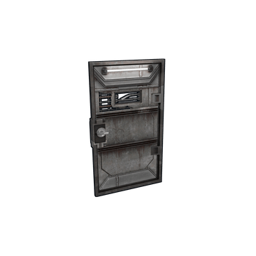Brutalist Armored Door