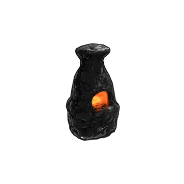 Polished Obsidian Furnace