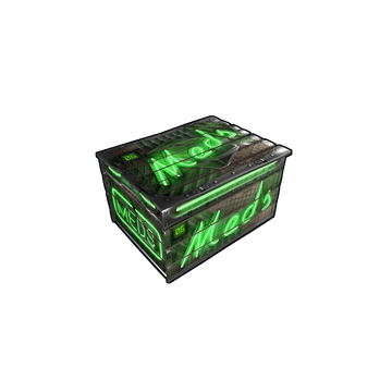 Neon Small Meds Storage