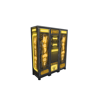 Neon Hazmat Locker