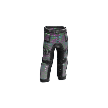White Holographic Pants