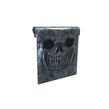 Twisted Metal Garage Door
