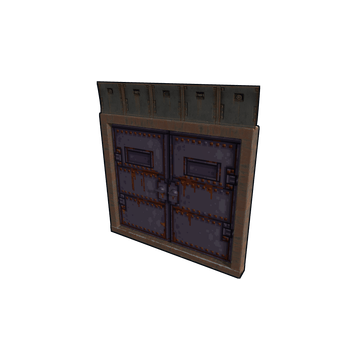 Pixel Armored Double Door