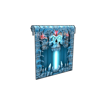 Frozen Crypt Garage Door