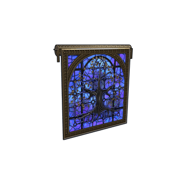 Mystic Tree Garage Door