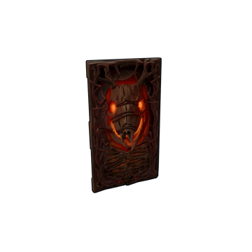 Wild Hunt Wooden Door