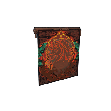 Year of the Horse Garage Door