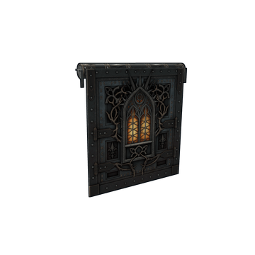 Gothic Veil Garage Door