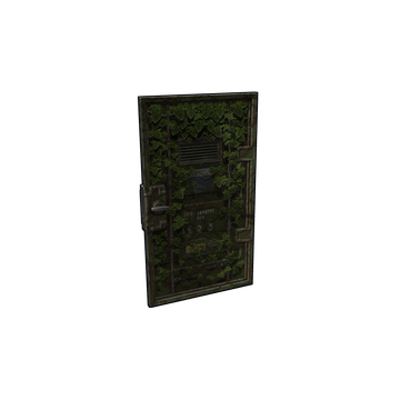 Cobalt Jungle Container Armored Door