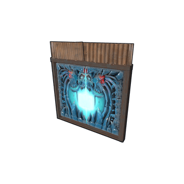 Frozen Crypt Metal Double Door