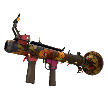 Strange Festivized Autumn Rocket Launcher (Minimal Wear)
