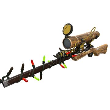 Festivized Lumber From Down Under Sniper Rifle (Field-Tested)