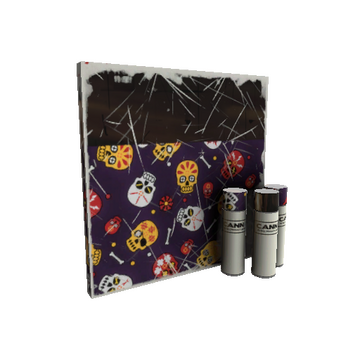 Strange Calavera Canvas War Paint (Field-Tested)