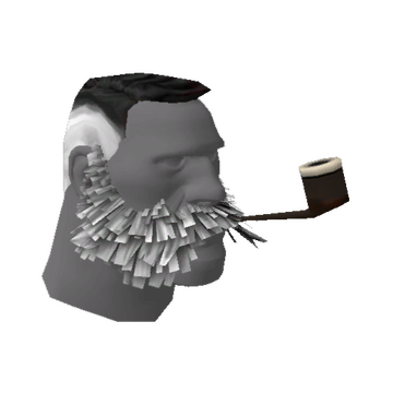 Lord Cockswain's Novelty Mutton Chops and Pipe