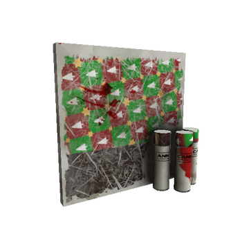 Gifting Mann's Wrapping Paper War Paint (Battle Scarred)