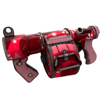 Snowflake Swirled Stickybomb Launcher (Field-Tested)