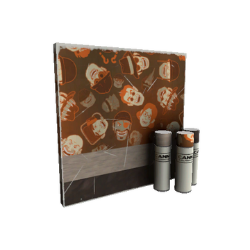 Strange Sarsaparilla Sprayed War Paint (Minimal Wear)