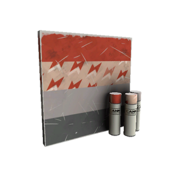 Strange Team Charged War Paint (Minimal Wear)