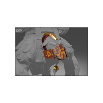 Frozen Golden Reel Guardian Helmet
