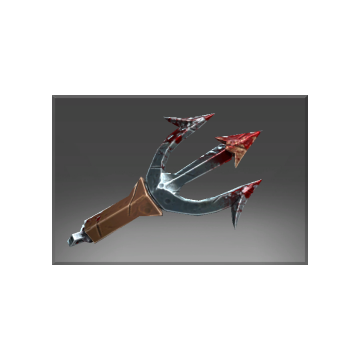 Inscribed Gladiator's Revenge Trident