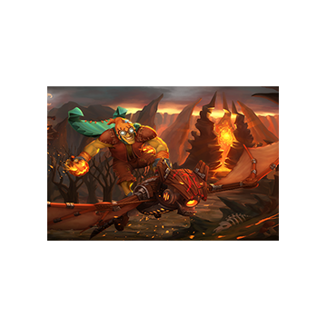 Burning Jack Bomber Loading Screen