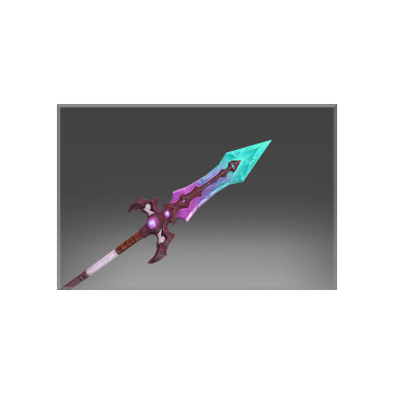Autographed Spear of Reckless Vigor