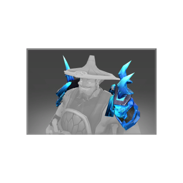 Inscribed Pauldrons of the Raikage Warrior