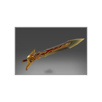 Autographed Sword of the Eldwurm Crest