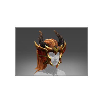 Inscribed Helm of the Enthaleen Dragon