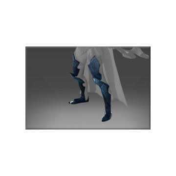 Inscribed Algid Falcon Greaves