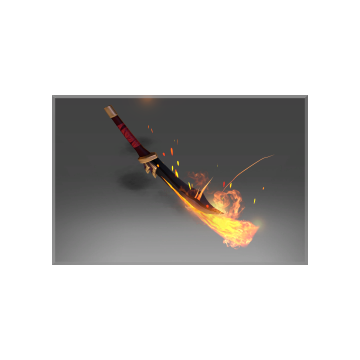 Inscribed Blade of the Rekindled Ashes