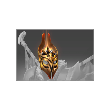 Inscribed Helm of the Daemonfell Flame