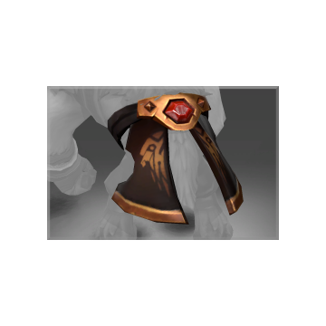 Inscribed Belt of the Crimson Beast