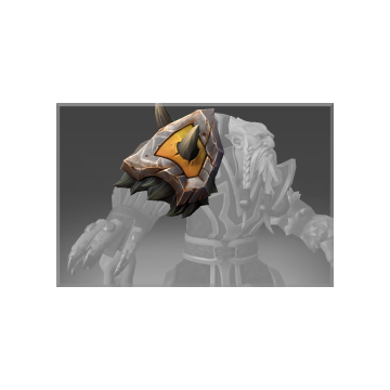 Inscribed Pauldron of the Dark Wood