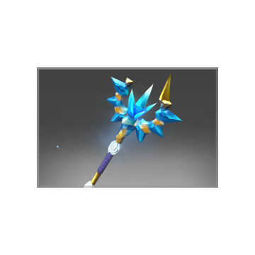 Inscribed Staff of the Blueheart Sovereign