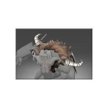 Inscribed Wolf Cape of the High Plains