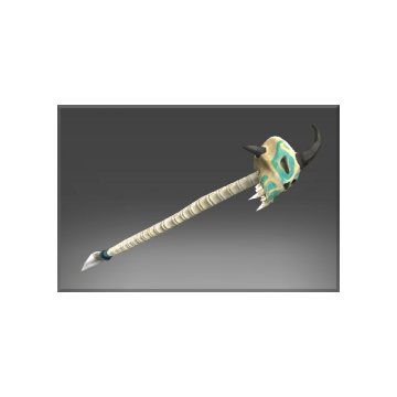 Inscribed Demon Skull Staff