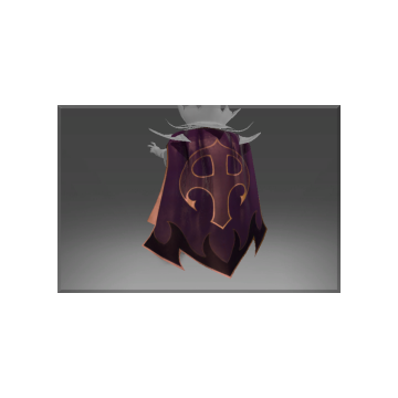 Inscribed Cape of the Dark Magic