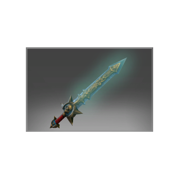 Autographed Sword of the Witch Hunter Templar