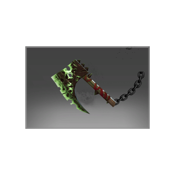 Genuine Plague Hatchet of the Nurgle Champion