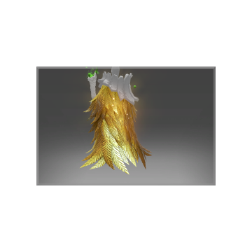 Autographed Golden Ornithomancer Mantle of the Benefactor