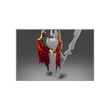 Inscribed Banner of the Daemonfell Flame